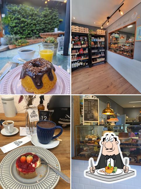 Comida em Cake Garden Confeitaria Artesanal