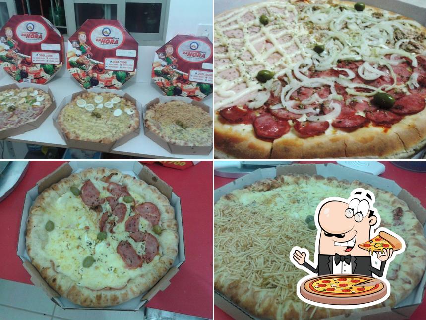 No Pizza Da Hora, você pode degustar pizza