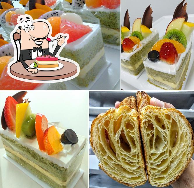 Patisserie Makibuchi-Lebeau provê uma escolha de pratos doces