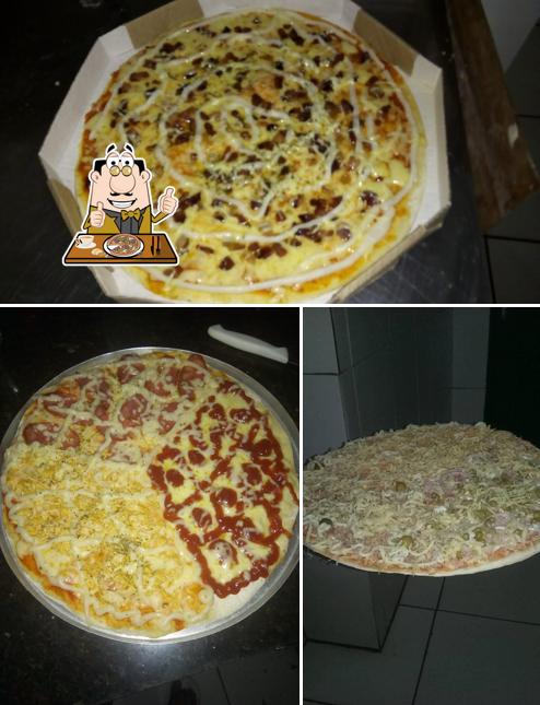 Experimente pizza no Pizzaria Da Villa