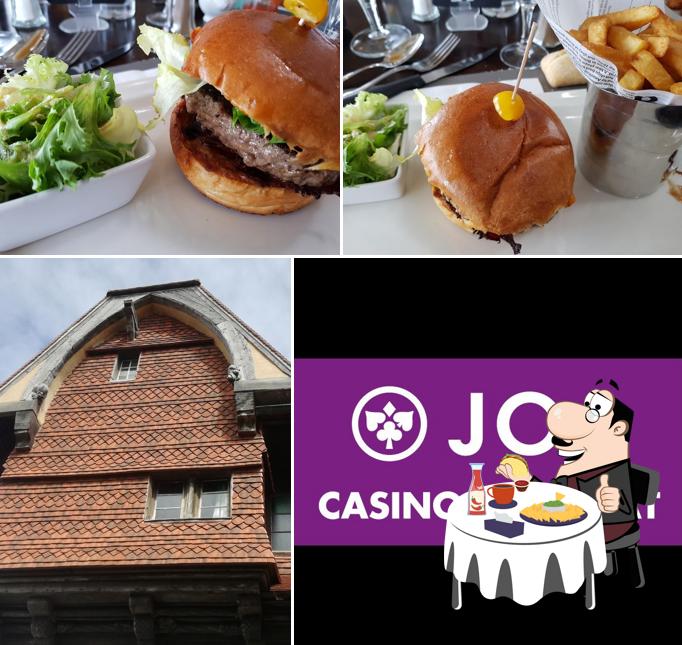 Tómate una hamburguesa en Casino JOA d'Etretat