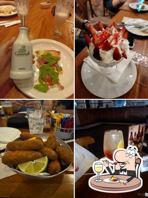 Platos en Giovannetti - Parque Dom Pedro