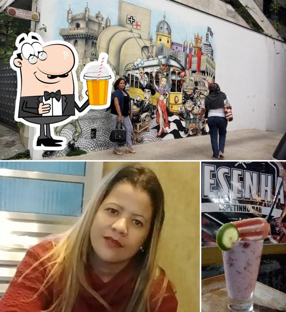 Resenha - Espetinho Bar serve um número de bebidas