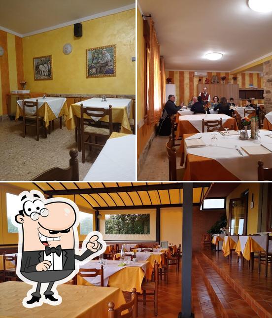 Gli interni di Trattoria Da Mario Ai Pascoli