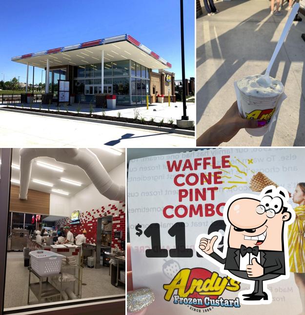 Andy's Frozen Custard, 9535 Metcalf Ave in Overland Park Restaurant menu and reviews