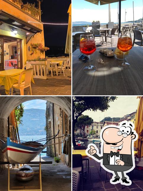 Siediti a un tavolo di Bar Osteria al Porto di Villa