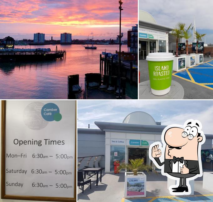 Camber Café, Wightlink Gunwharf Terminal, Portsmouth Car Ferry Terminal, Gunwharf Rd in