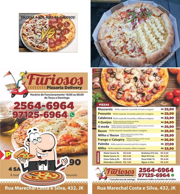 Escolha pizza no Pizzaria Furiosos - Delivery de Pizza