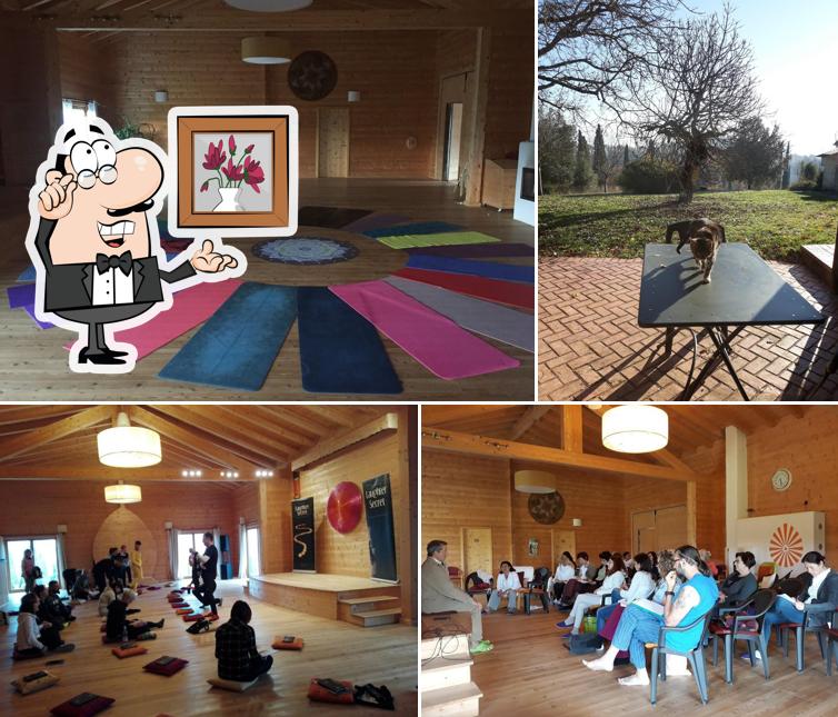 Gli interni di Casa Sangam - holistic retreat centre