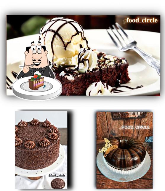 Chocolate cake at Food Circle