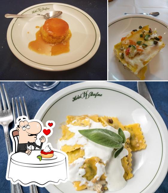 Hotel Dafne propone un'ampia selezione di dolci