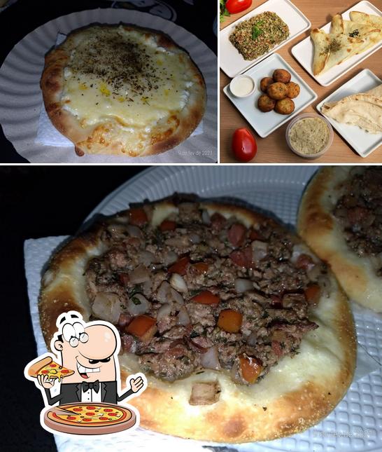 Consiga pizza no Kamel Comida Árabe Niterói