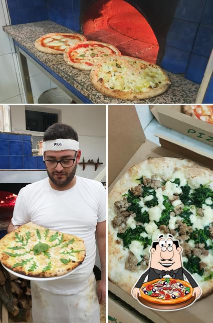 Choisissez des pizzas à Pizzeria Rosticceria Caudina