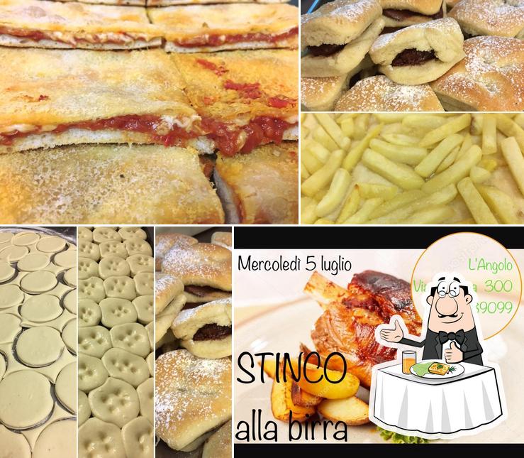 Platti al Pizzeria l'angolo