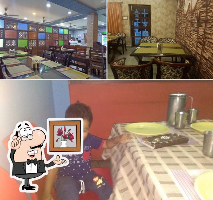 Check out how Abhinava family Restaurant looks inside