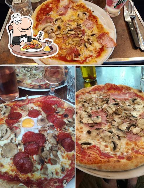 Choisissez des pizzas à Pizza Sant'Antonio