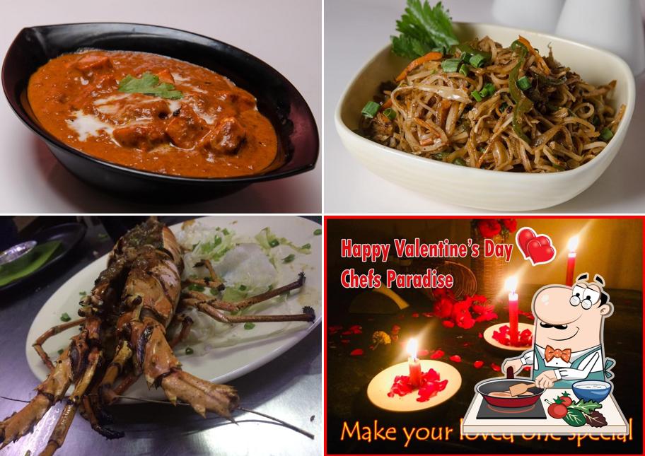 Chicken curry at Chefs Paradise