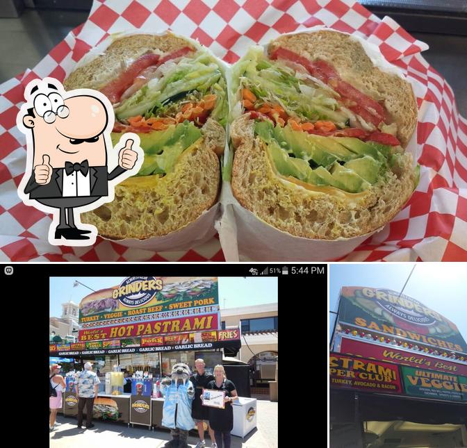 Grinders Sandwiches Hot Pastrami in Del Mar Restaurant reviews