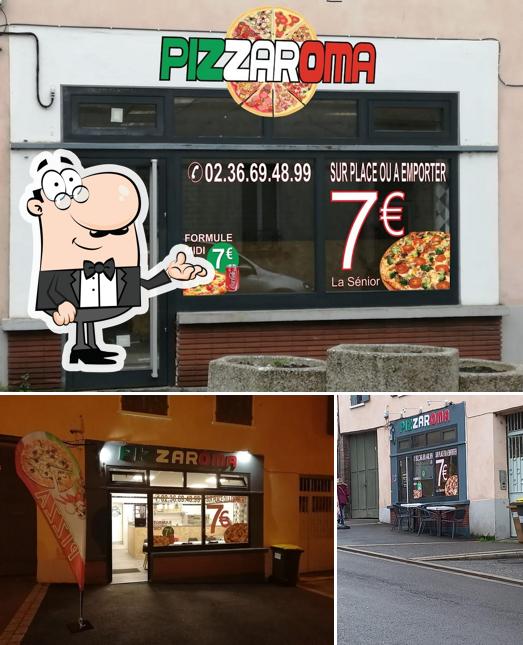 L'intérieur de PizzaRoma Dreux