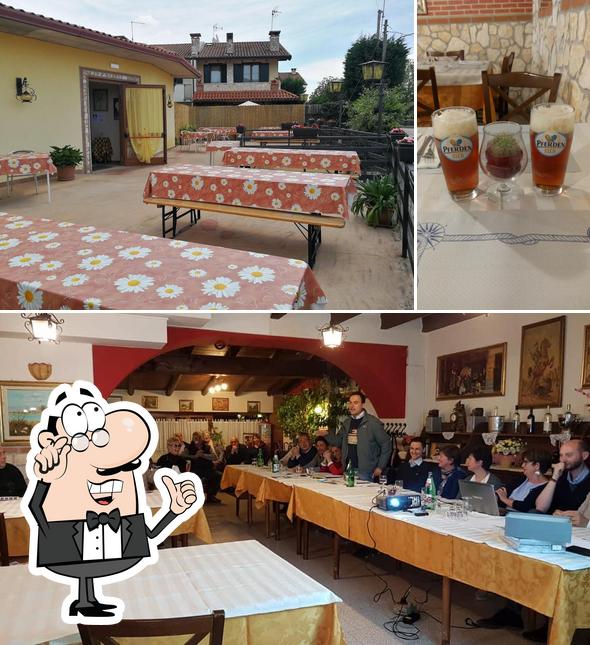 Gli interni di La Casara Pizzeria Birreria