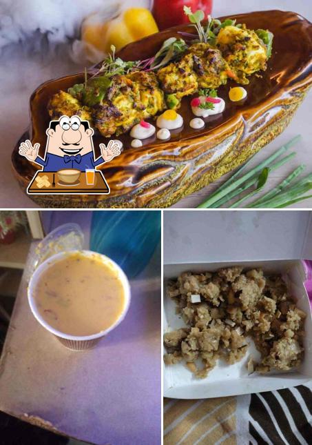 Clam chowder at Syamala Ghee Sweets