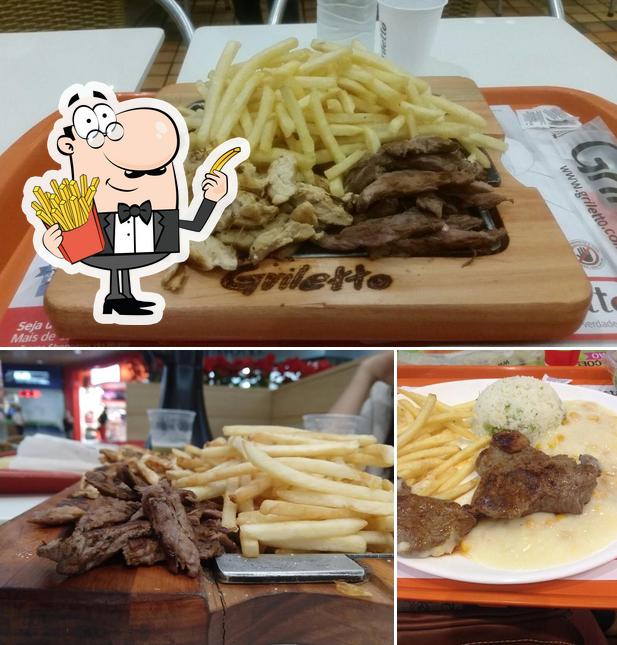 Prove batatas fritas no Griletto