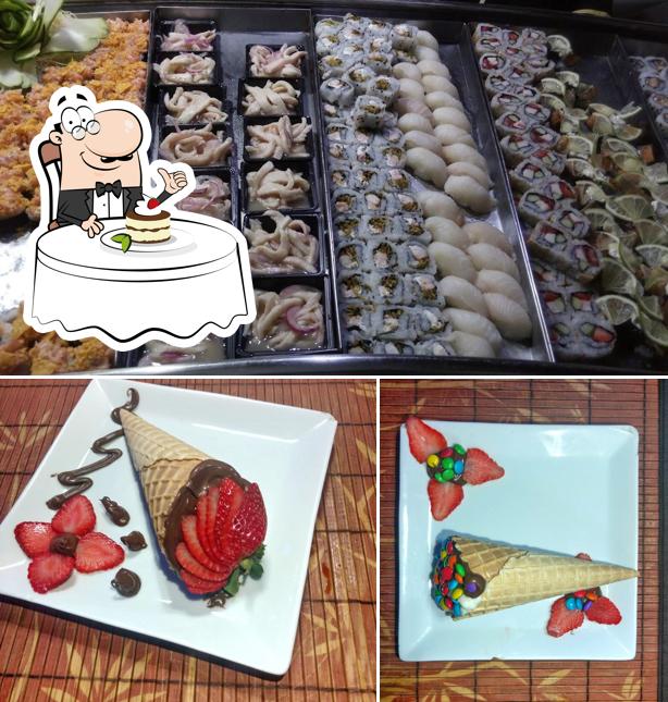 Kaneko Sushi provê uma seleção de pratos doces