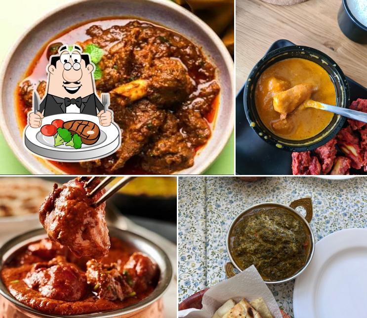 Pick meat meals at Maharaja Indian Restaurant ( Art of food )