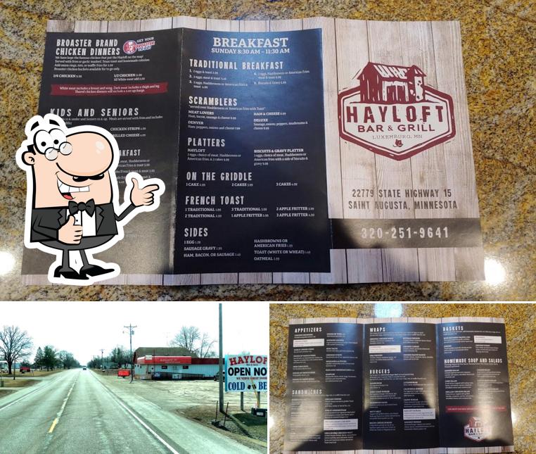 Hayloft Bar And Grill in St. Cloud Restaurant menu and reviews