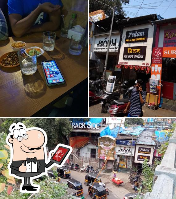 Pritam Restaurant & Bar is distinguished by exterior and interior