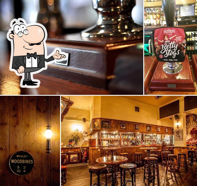 The Woodbine, Irish Pub, The Woodbine, 215 Blackstock Rd in London Restaurant menu and reviews