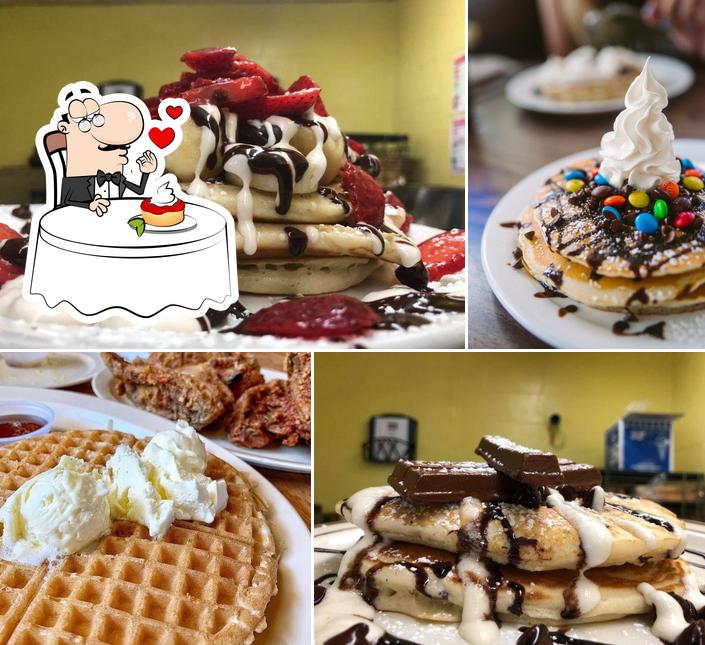 National House of Pancakes te ofrece una buena selección de postres