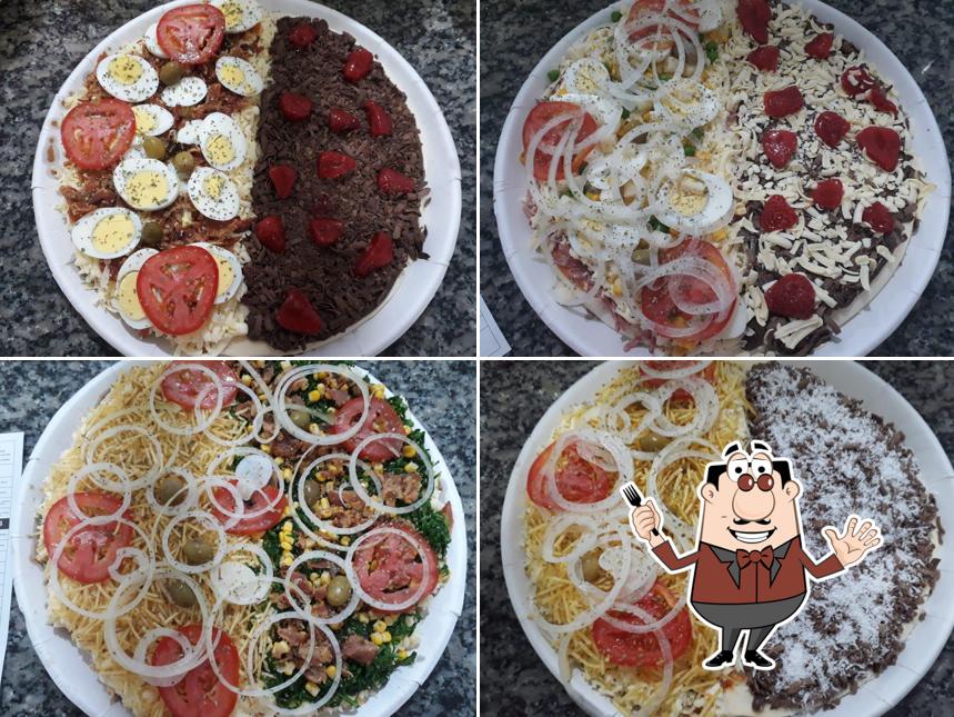 Comida em Pizzaria Vilela