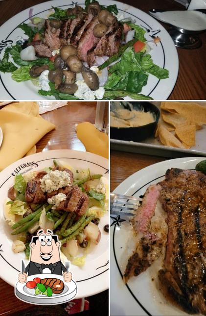 Get meat meals at Saltgrass Steak House