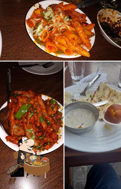 Food at Tipsy Restaurant