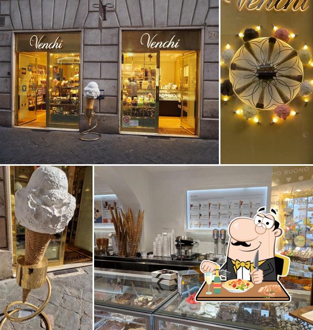 Nourriture à Venchi Cioccolato e Gelato, Roma Via della Croce, Piazza di Spagna