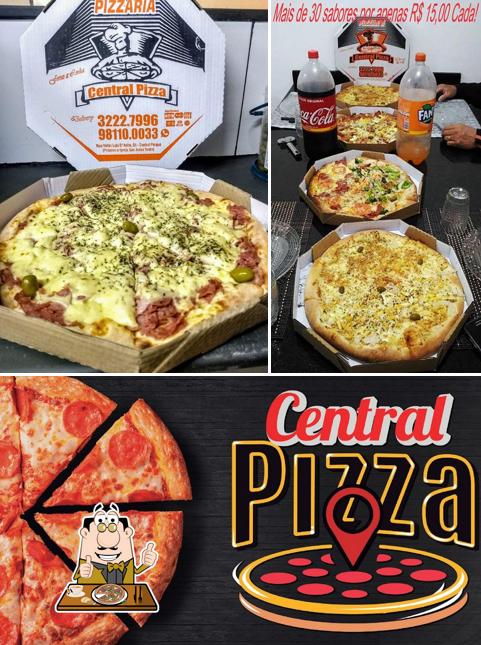 Peça pizza no Central Pizza