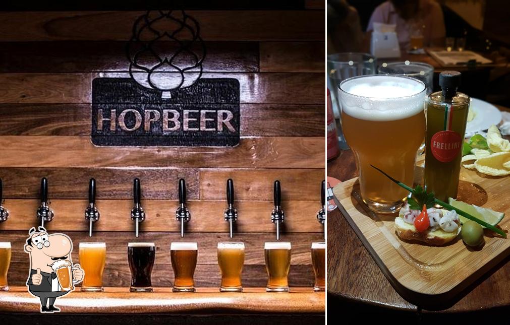 HOPBEER offerece uma gama de cervejas