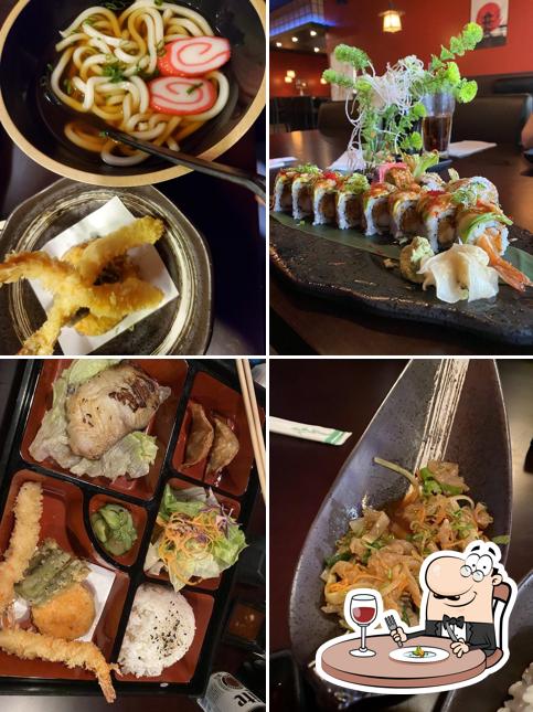 Food at Kizuna Sushi Bar & Grill
