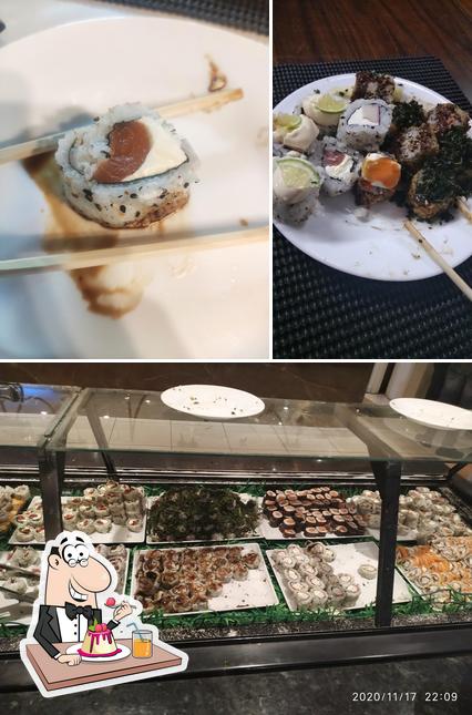 Miyagi Sushi provê uma gama de pratos doces