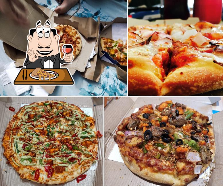 Order pizza at Domino's Pizza Khagra, Berhampore