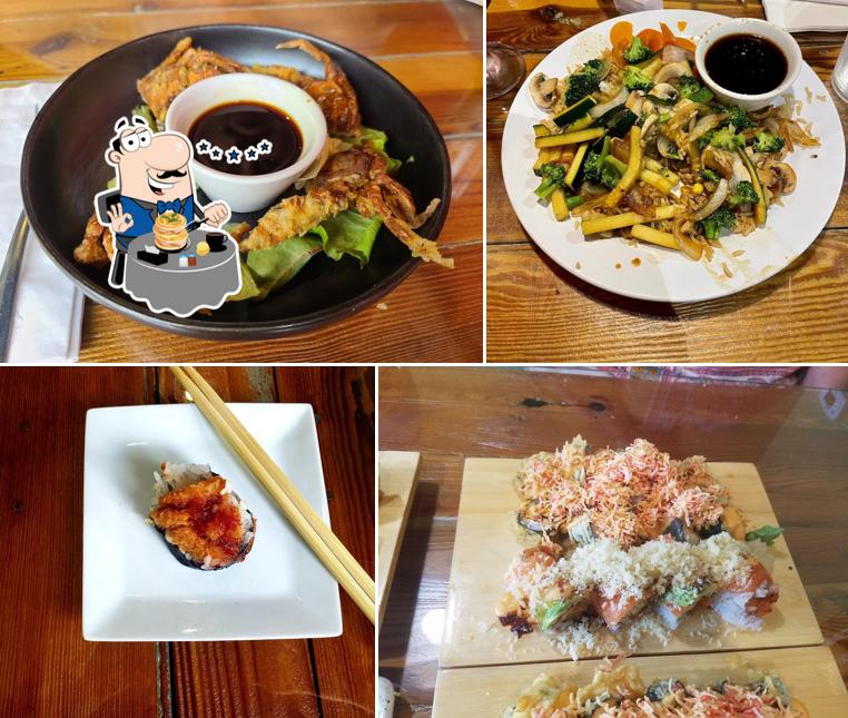 Meals at Kazoku Sushi and Bar