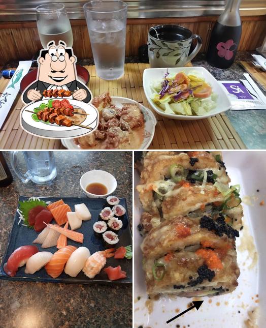 Food at Narita Japanese Sushi Restaurant
