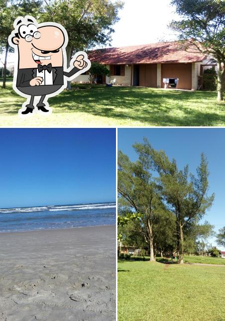 O exterior do Xis da Praia