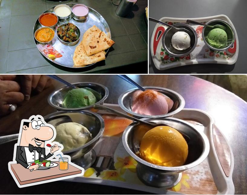 Meals at Raj Mandir Ice cream