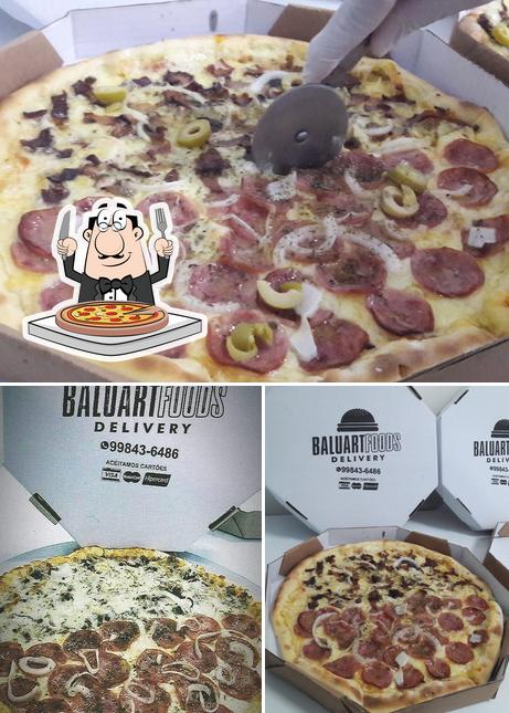 Consiga pizza no Baluart Foods