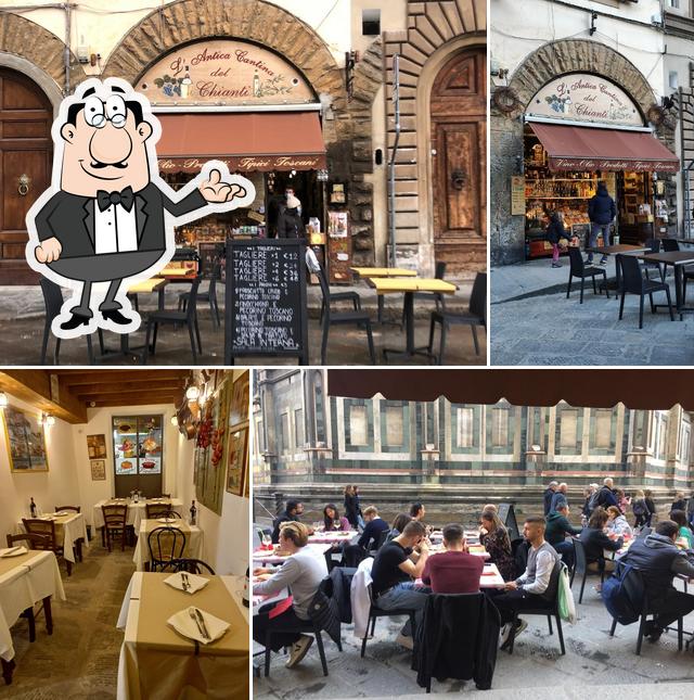 Gli interni di L' Antica Cantina del Chianti