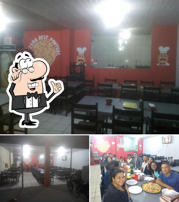 Veja imagens do interior do Pizzaria e Restaurante Pontual