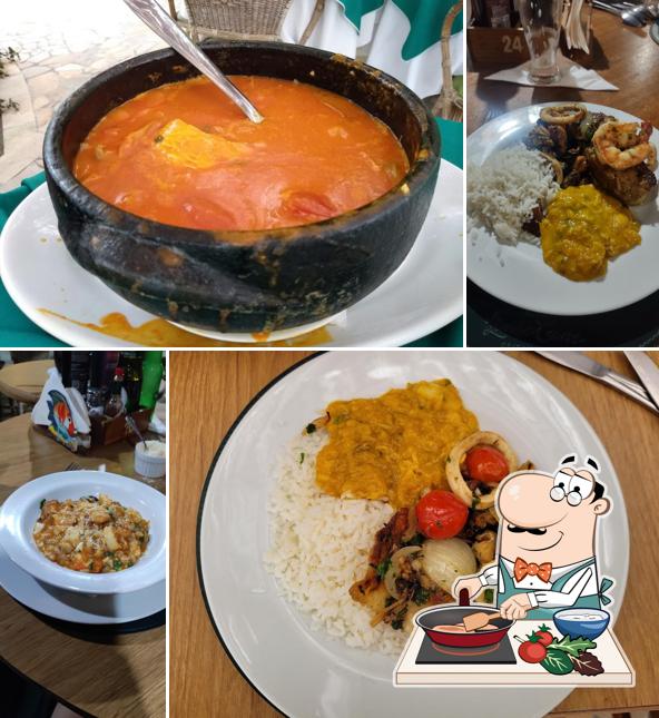Curry de frango em Restaurante Limão Cravo