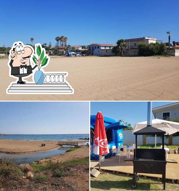 Gli esterni di Cicerata beach